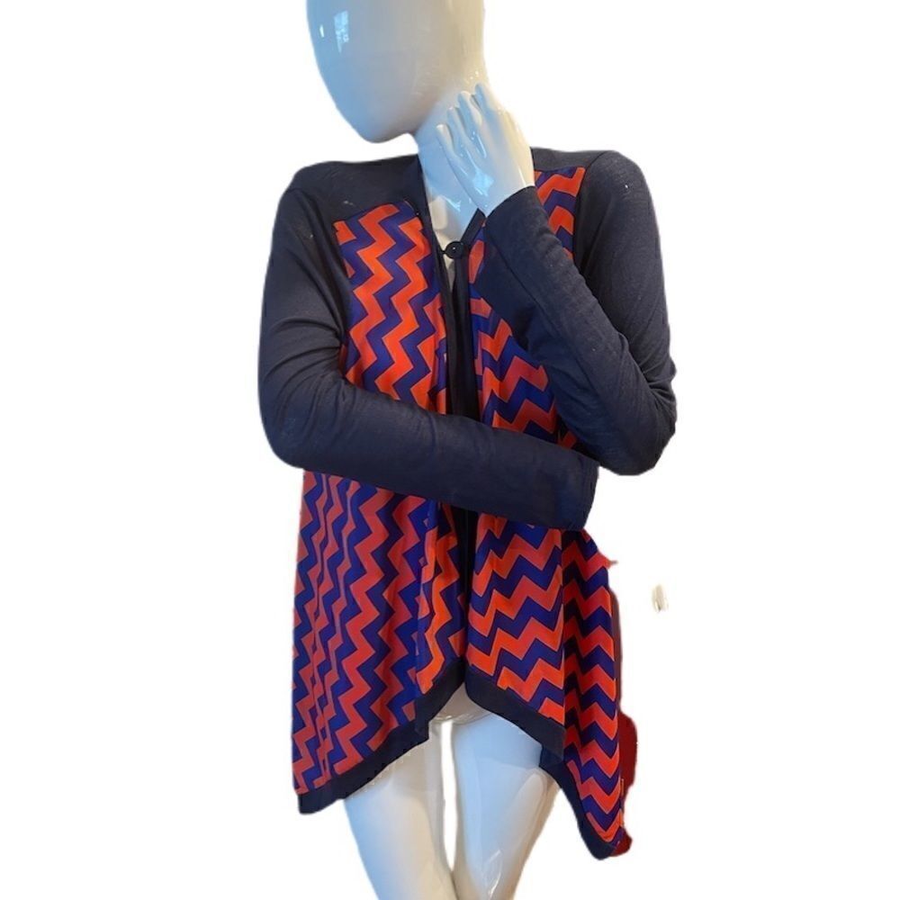 Coco Love Chevron Pattern Blouse